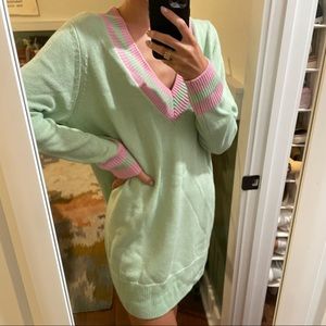 NWT Green/Pink Sweater Dress - Show Me Your MuMu